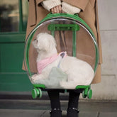 Cat Suitcase Carrier Round